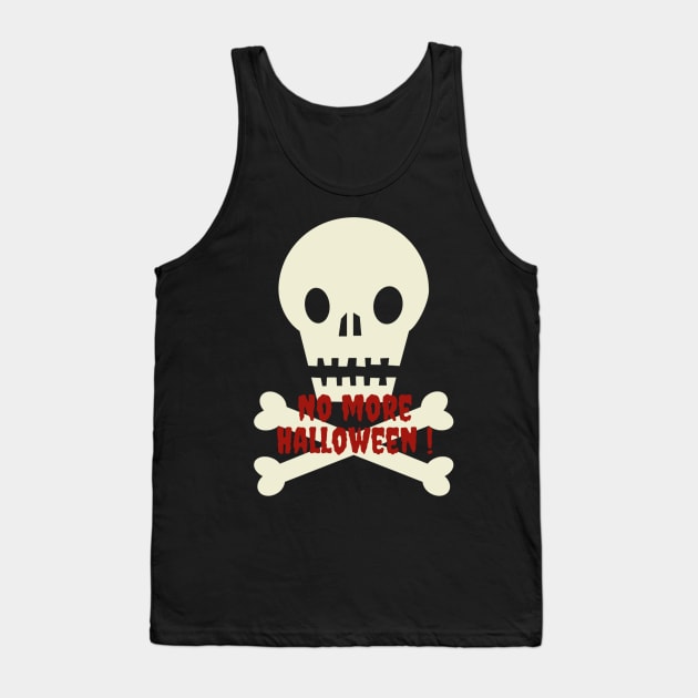 Skull scary Tank Top by DesignforMe